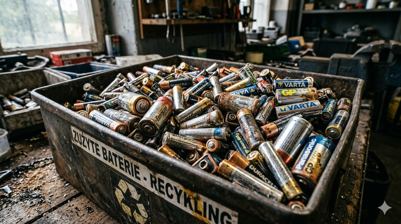 Gdzie wyrzucić zużyte baterie?