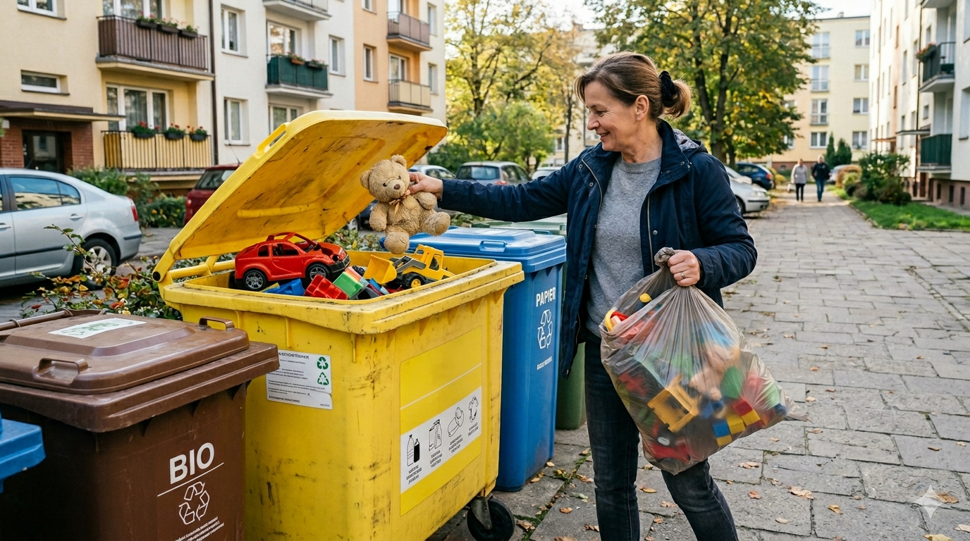 Gdzie wyrzucać zabawki?